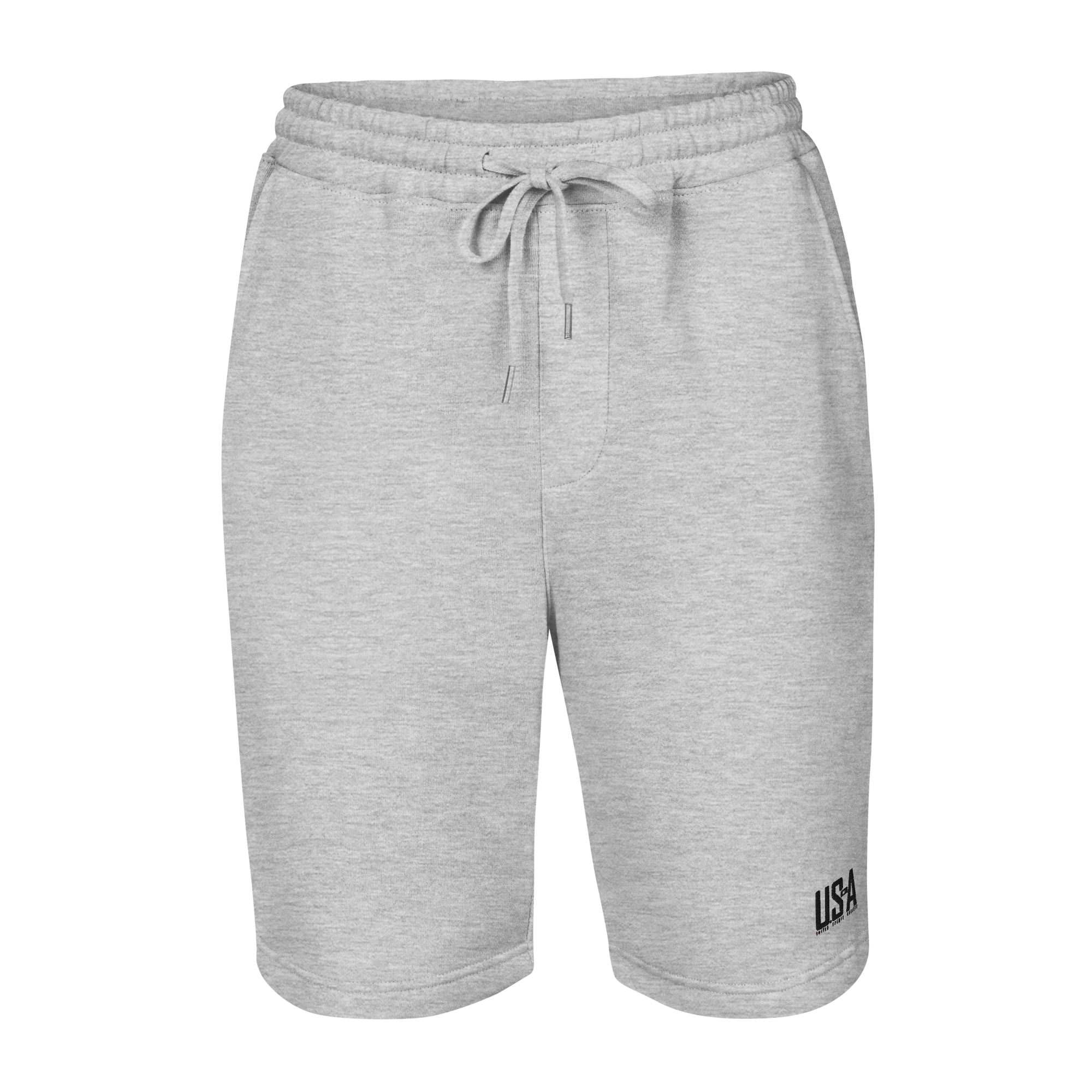 Men's fleece shorts - gray